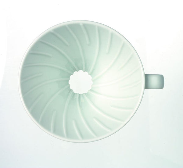 Coffee Dripper V60 02 Ceramic Bloom Series - White