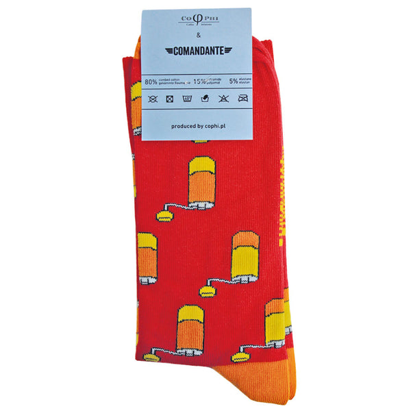 Comandante Socks - RED